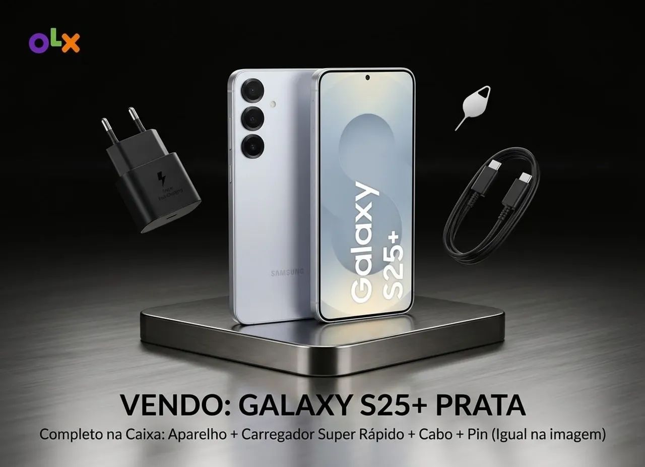 S25+ PRATA (LACRADO) 