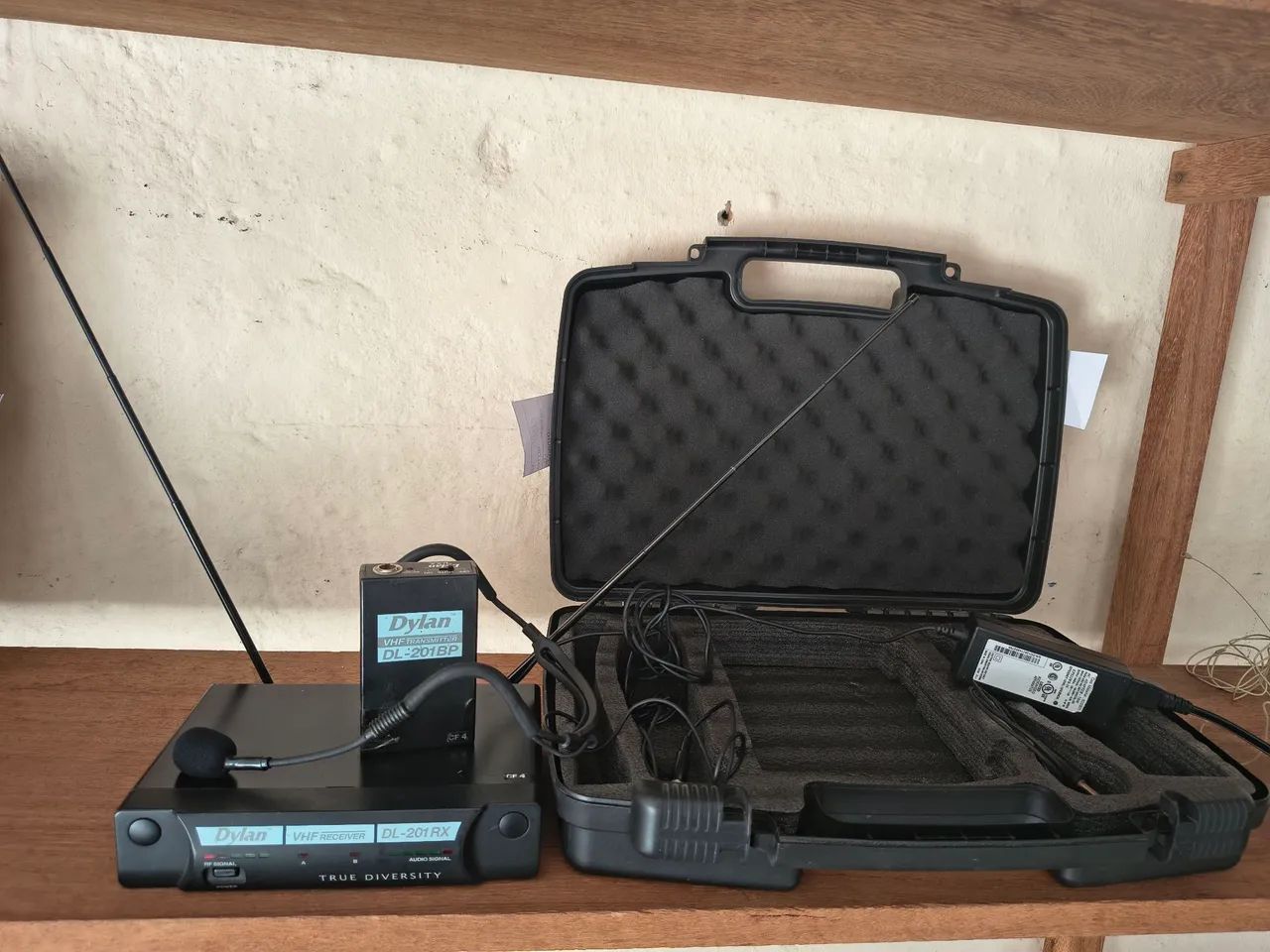 Microfone auricular sem fio - Foto 5