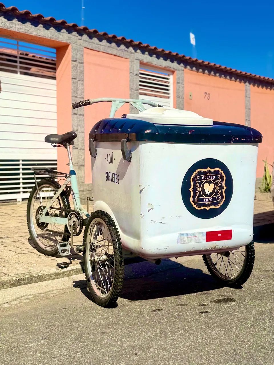 Triciclo para Venda de Picolé