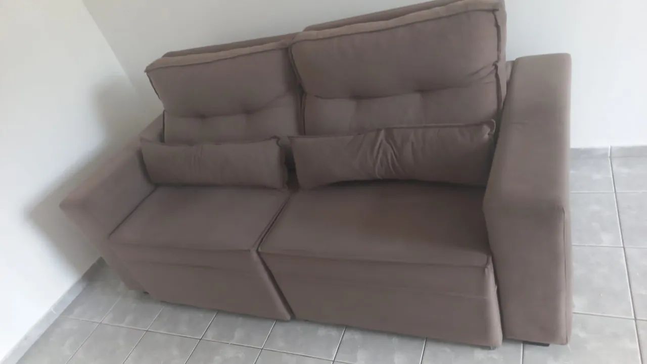 Sofá retratil e reclinável  - Foto 2