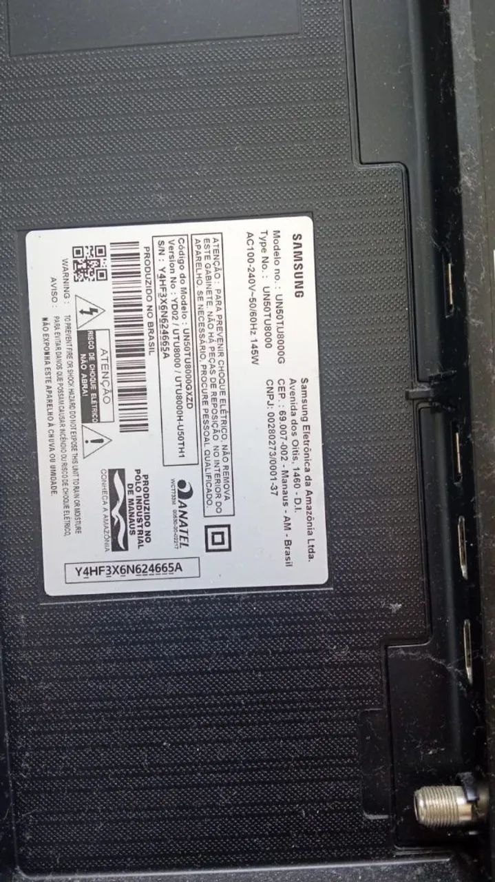 Vendo essa tv 50 polegadas 200 reais  - Foto 3