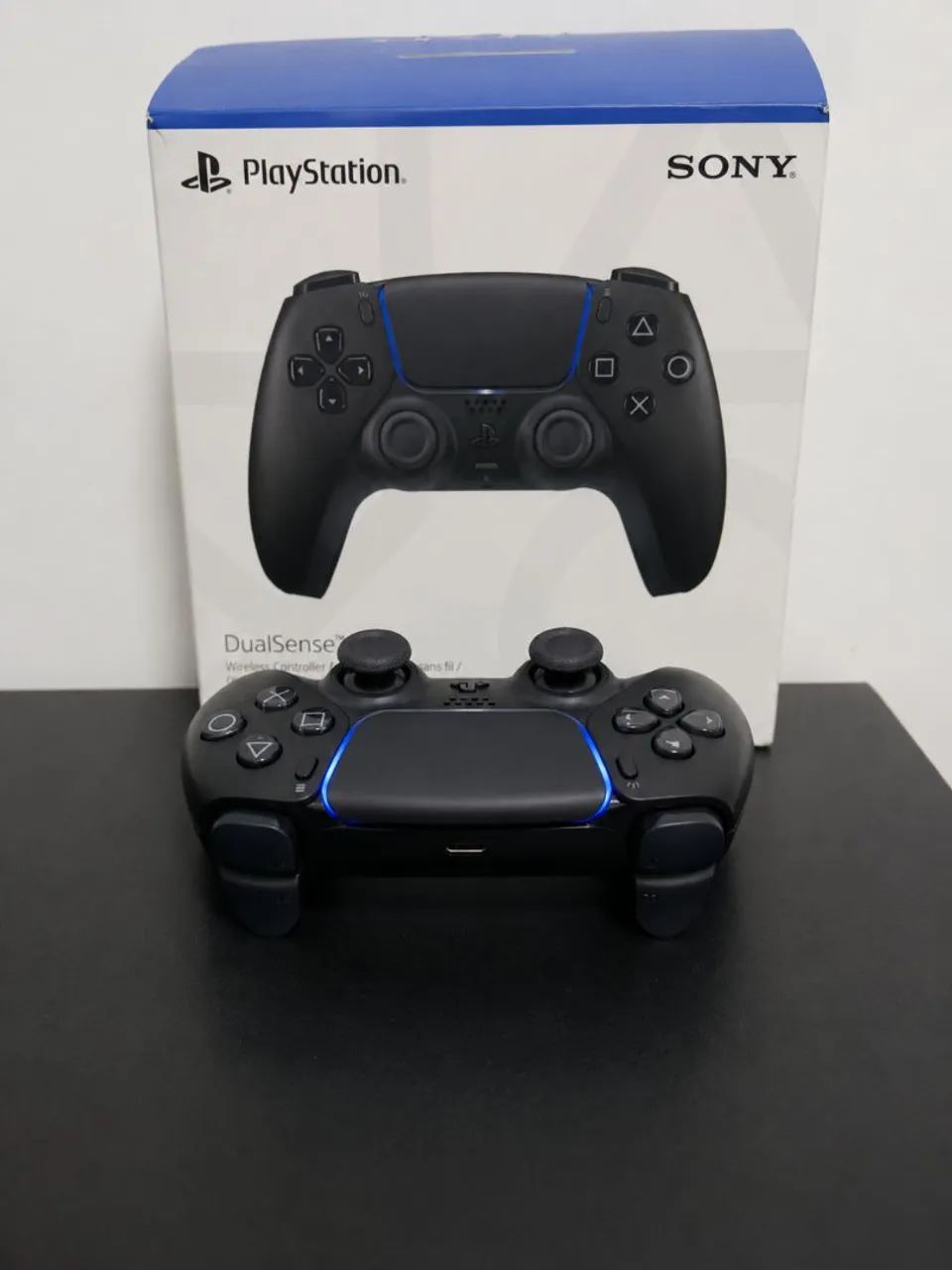 Controle de PS5 preto 