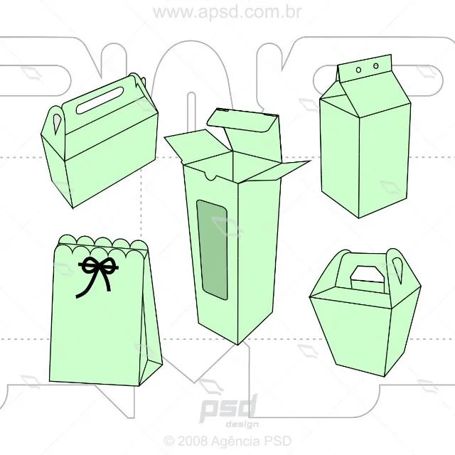 Molde de caixas para produtos - Foto 3