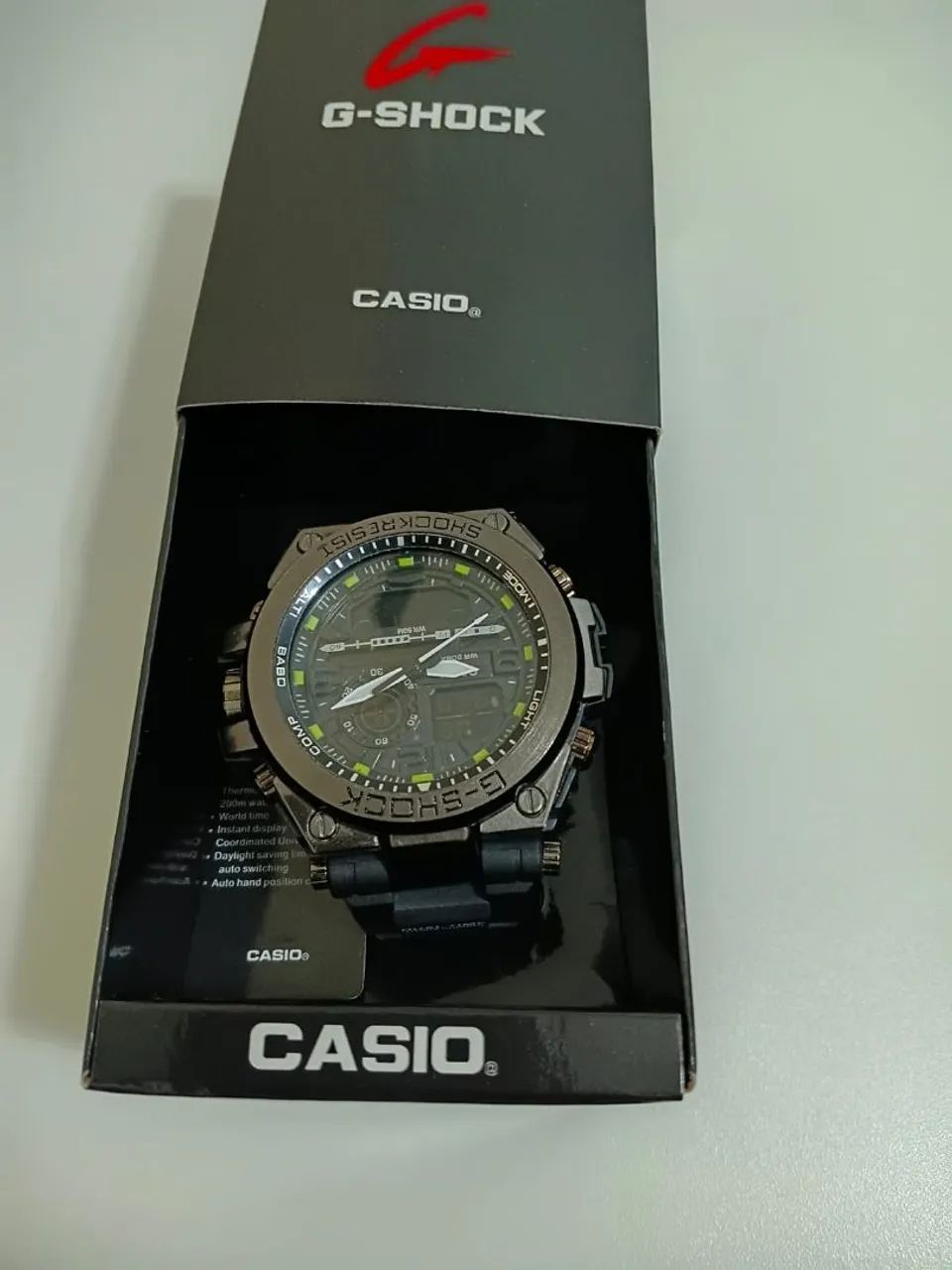 casio g-shock 5369 mtg-s1000d novo na caixa, comprei e não usei
