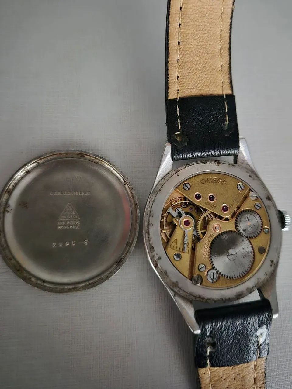 Relógio Omega Jumbo 38mm Raro Vintage - Foto 3