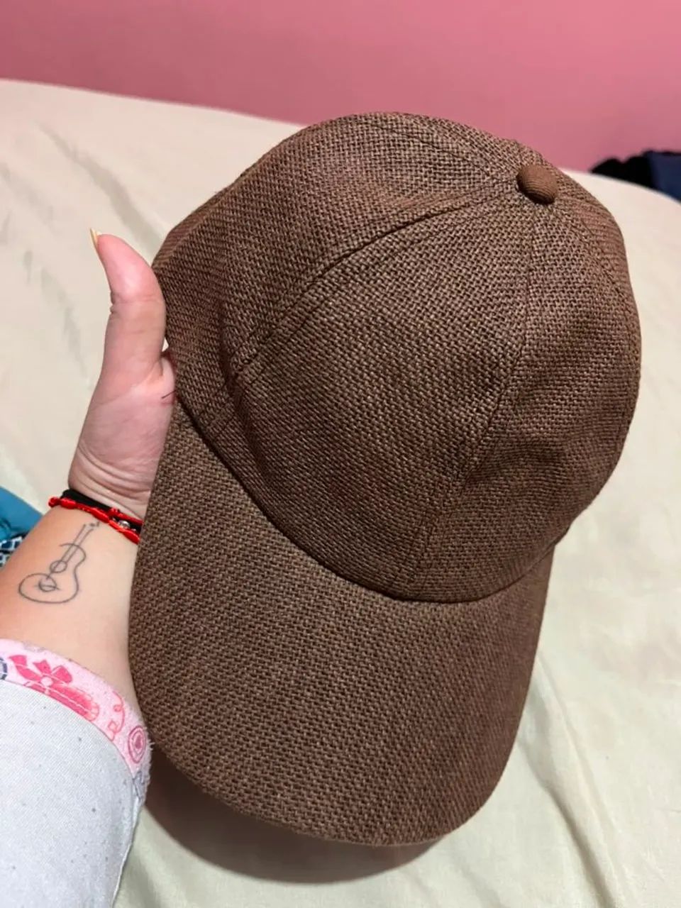 Boné marrom Primark 