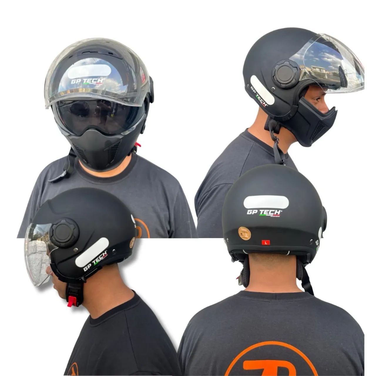 Capacete articulado  - Foto 2