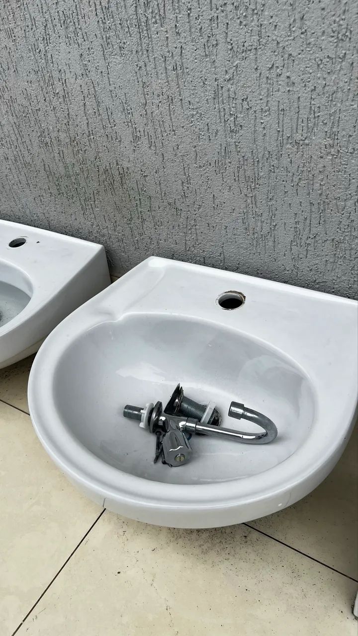 Lavatório com coluna, Logasa - Foto 3