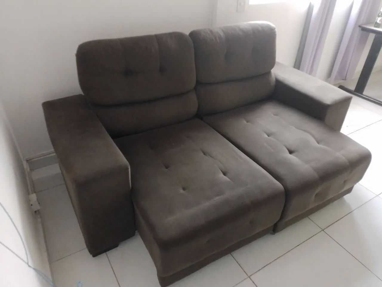 Sofá-Cama Grande, Lindo e Super Aconchegante!