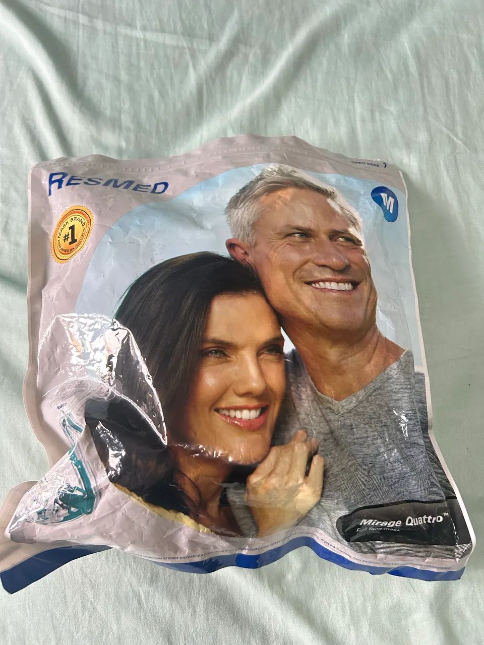 Máscara CPAP mesmed quattro nova - Foto 3