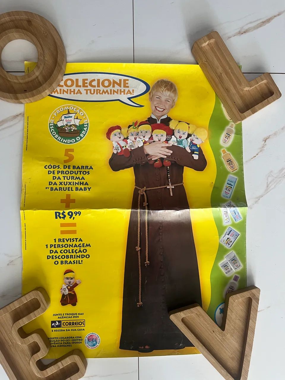 Lote 2 pôster da Xuxa antigos - Foto 4
