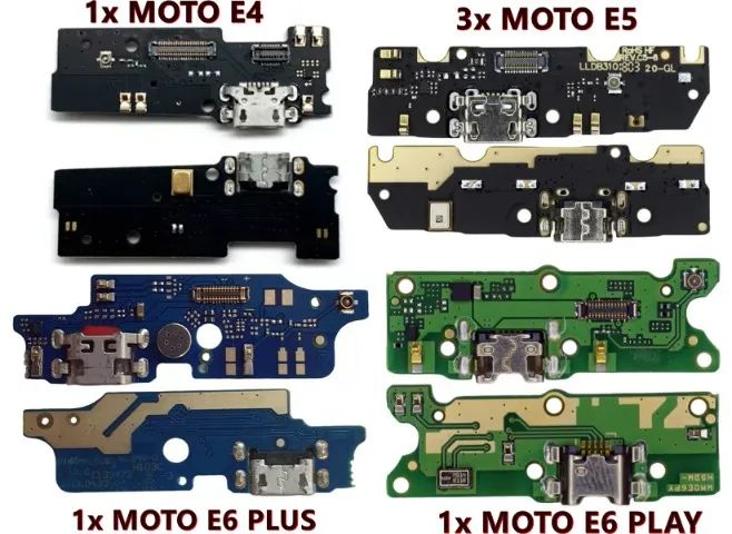 Kit com 22 Conectores / Placas de Carga Motorola