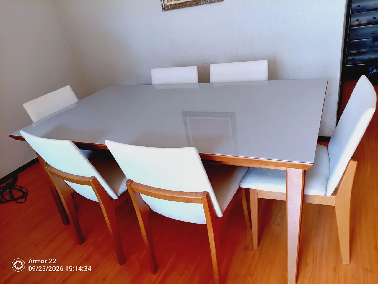 Mesa de jantar com 6 cadeiras  - Foto 2