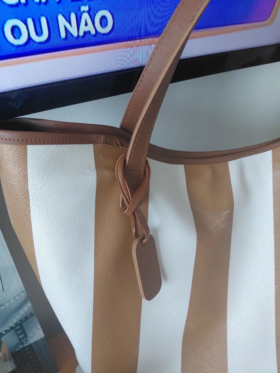 Bolsa Couro & Cia c nécessaire.
