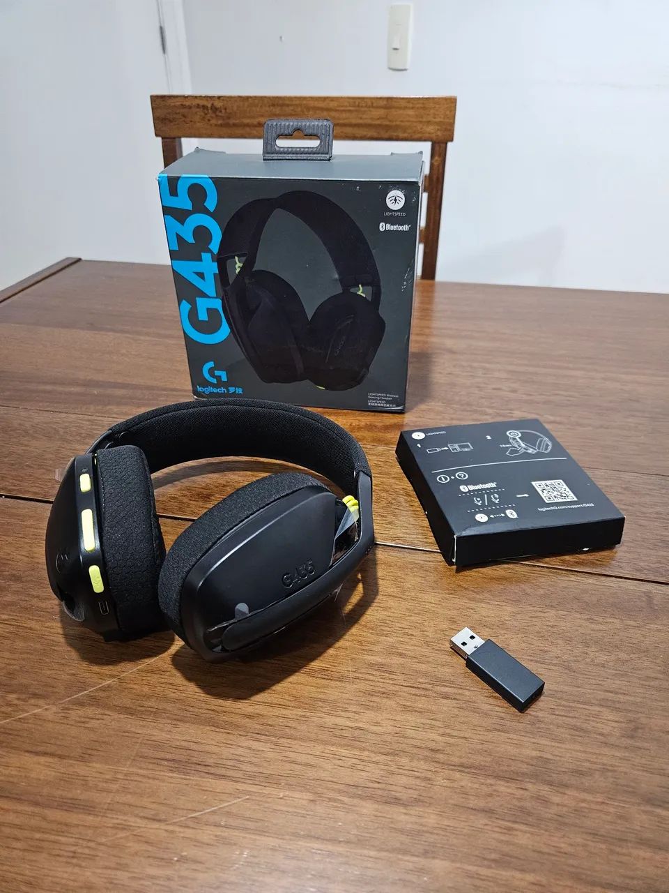 Logitech G435 - Headset - Fone de Ouvido428513648423086081