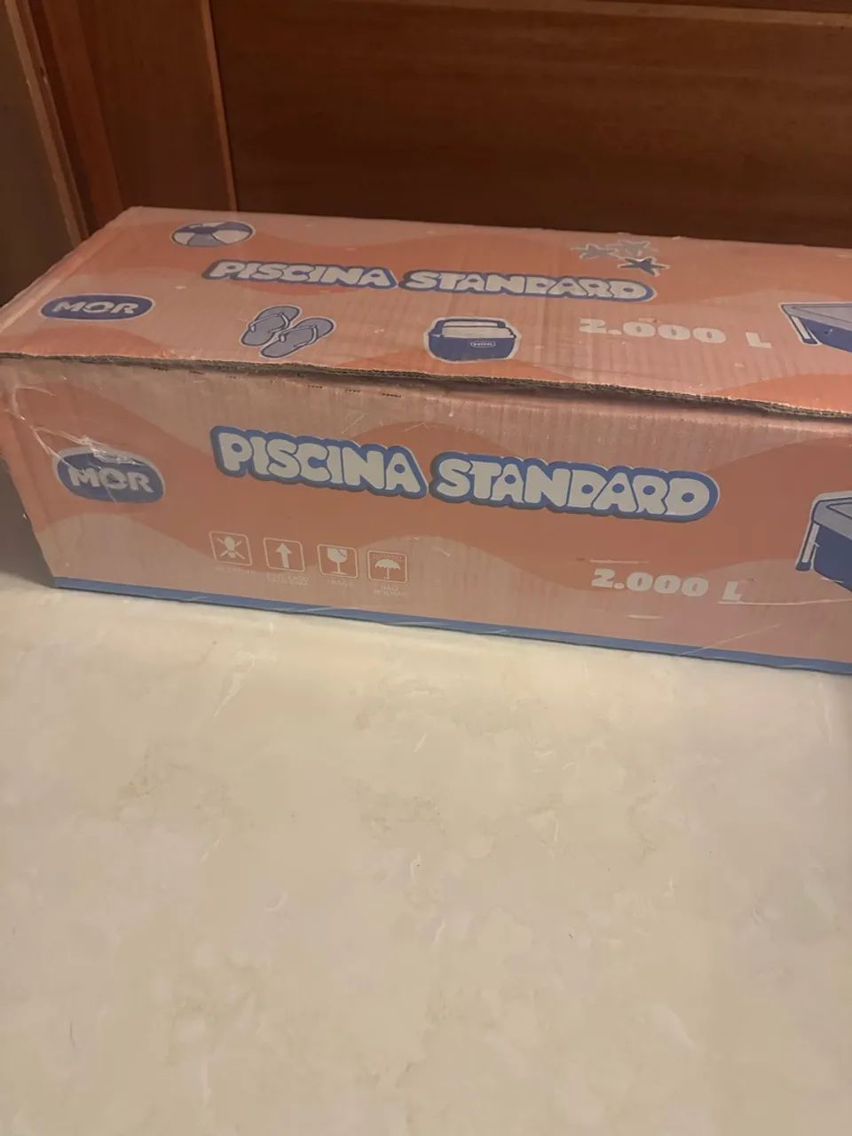 Piscina mor 2.000litros nova sem uso  - Foto 2