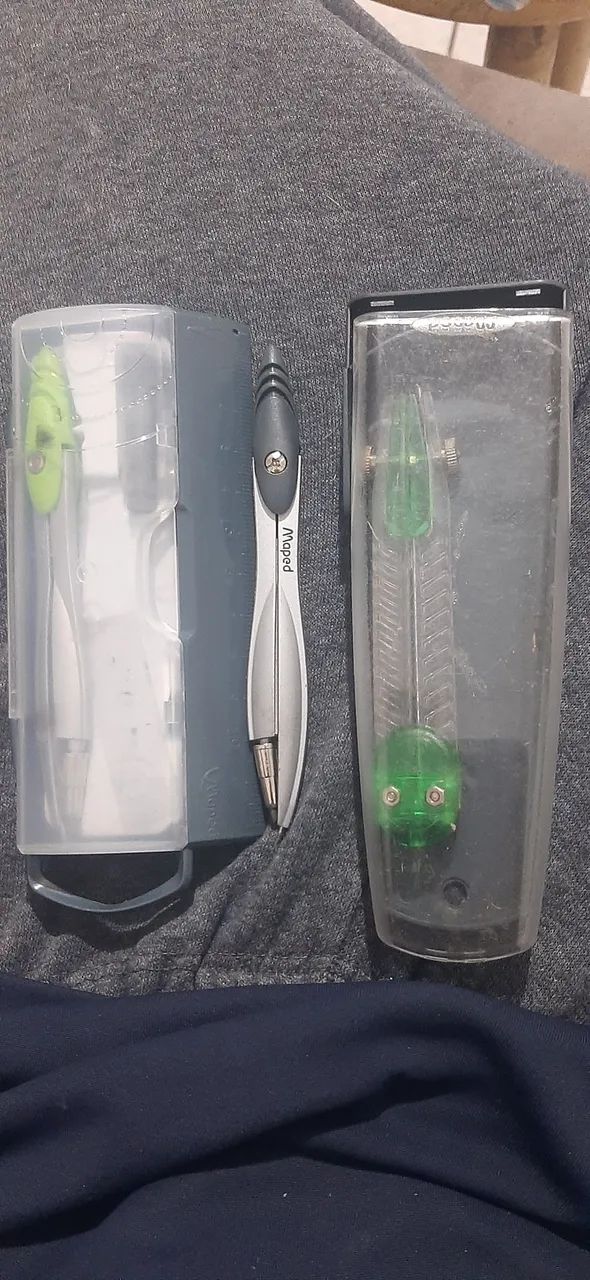 3 compassos - 2 caixas