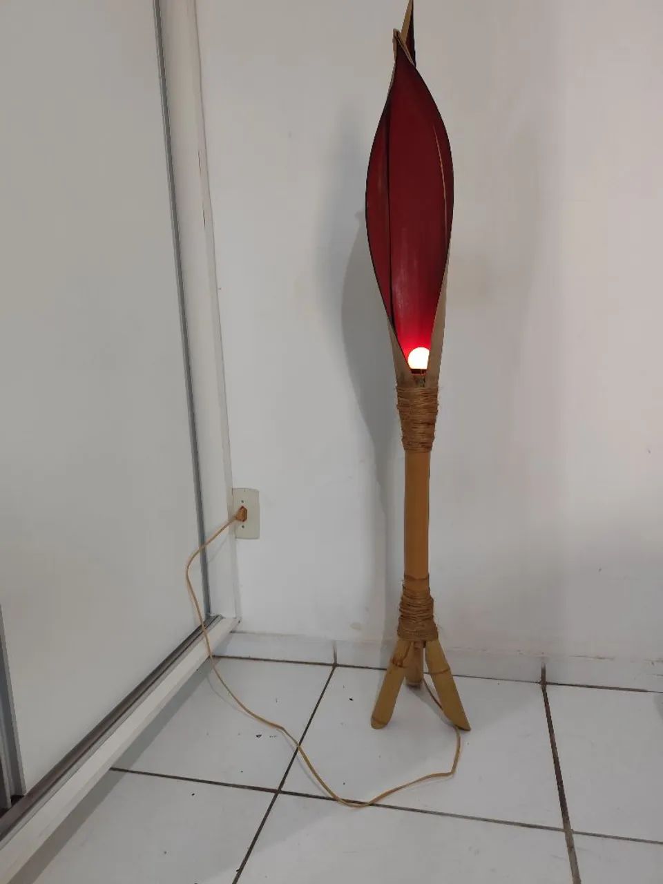 Luminária artesanal 