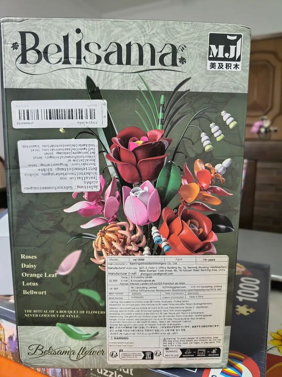 Blocos de montar buquê de flores Belíssima MJ - Foto 2