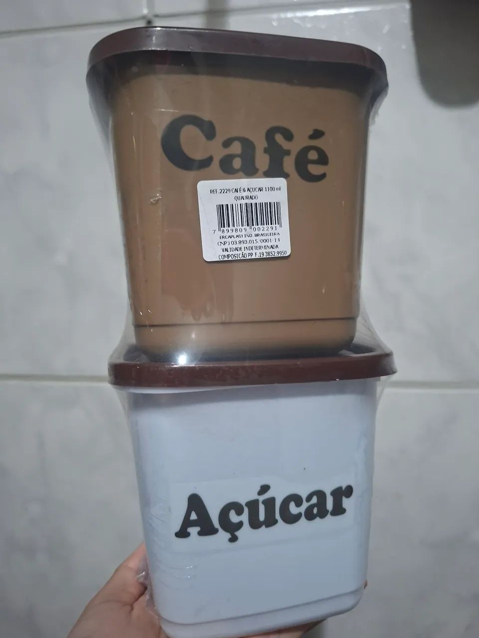 Kit de Potes Café e Açúcar  - Foto 2