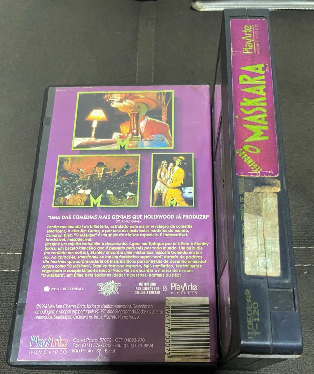 VHS filme mascara the mask  - Foto 3