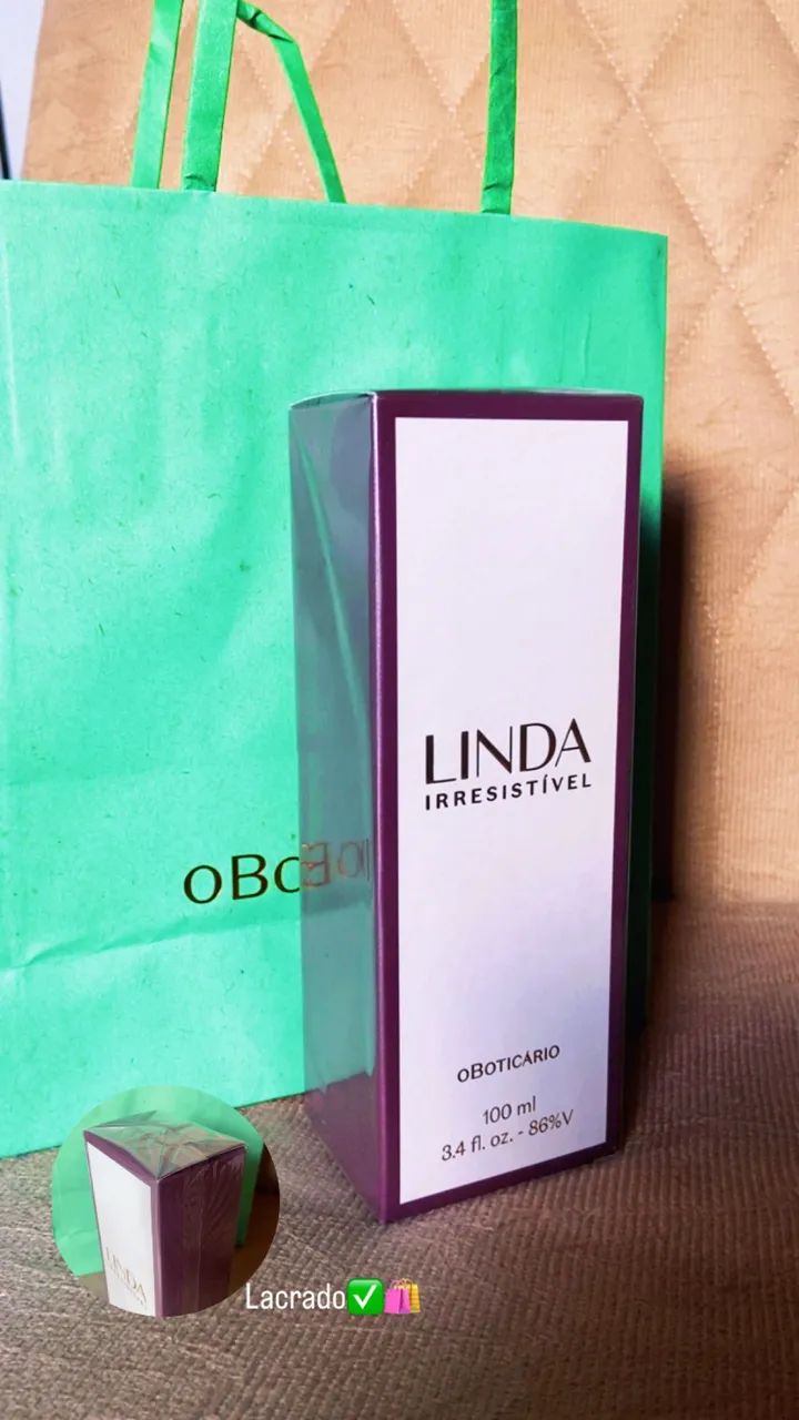 Perfume lacrado LINDA IRRESISTÍVEL, o boticário  - Foto 3