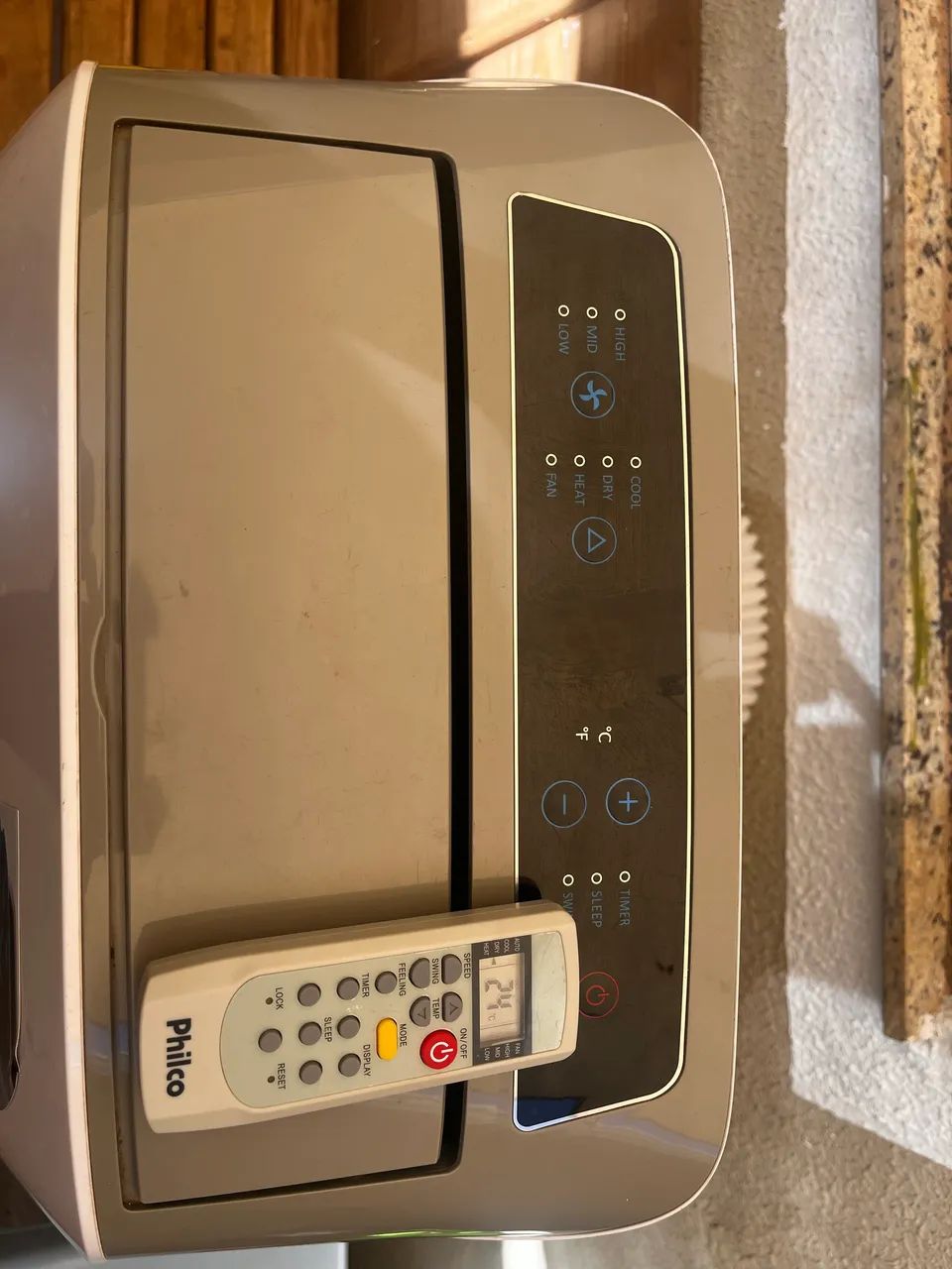 Ar Condicionado Portátil Philco 9000 btus c/ controle remoto - Foto 2