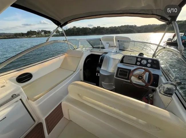 Lancha Solara 310 - Impecável | Gerador, Ar e Volvo - Aceita carro e jet na troca - Foto 3