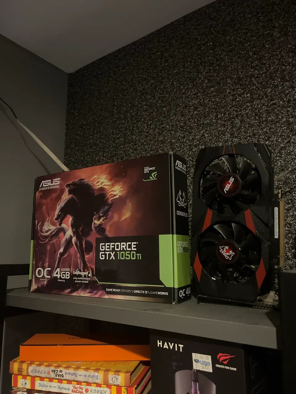 Placa de vídeo GeForce gtx 1050ti