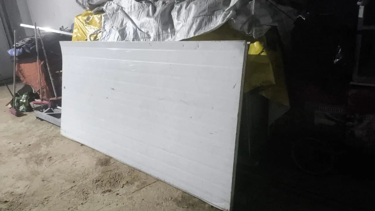 Placa isométrica camara fria painéis estufa etc