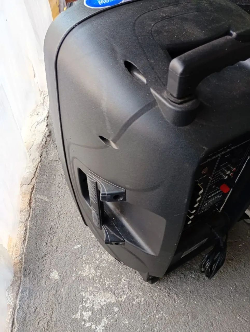 Caixa som 550w funcionando ok  - Foto 4