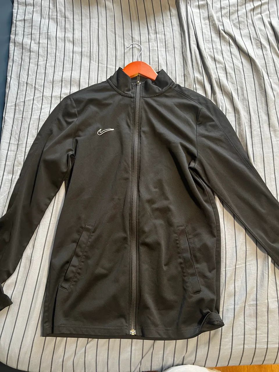 Jaqueta Nike Preta Original - Zíper