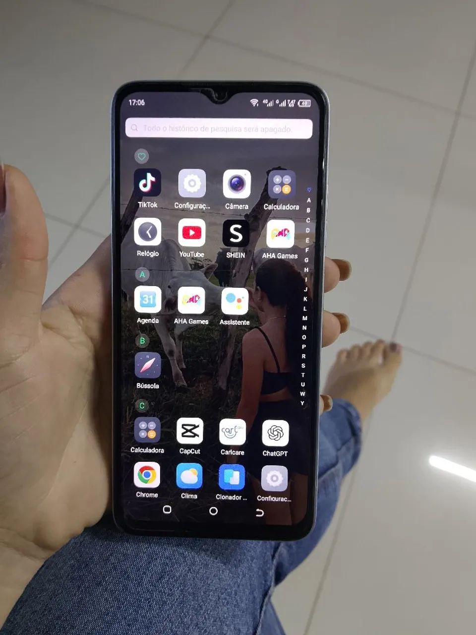 Vende-se celular semi-novo zero defeito - Foto 5