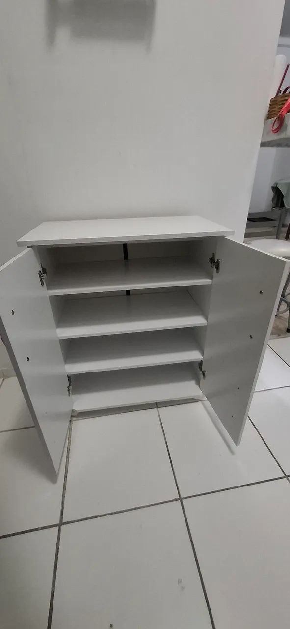 Armario multiuso 2 portas branco - Foto 2