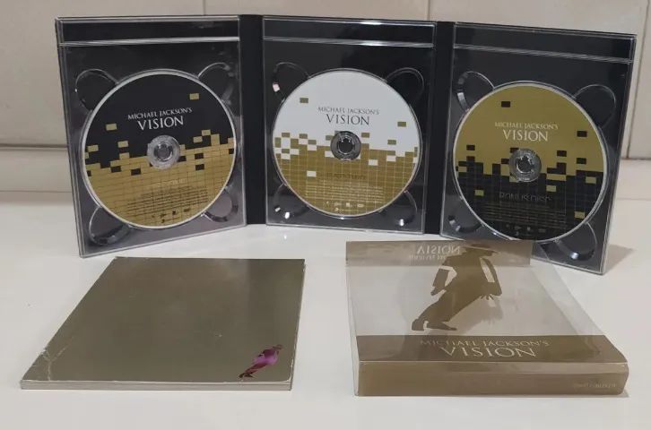Dvd Michael Jackson Vision - 3 Dvds64962190431233120