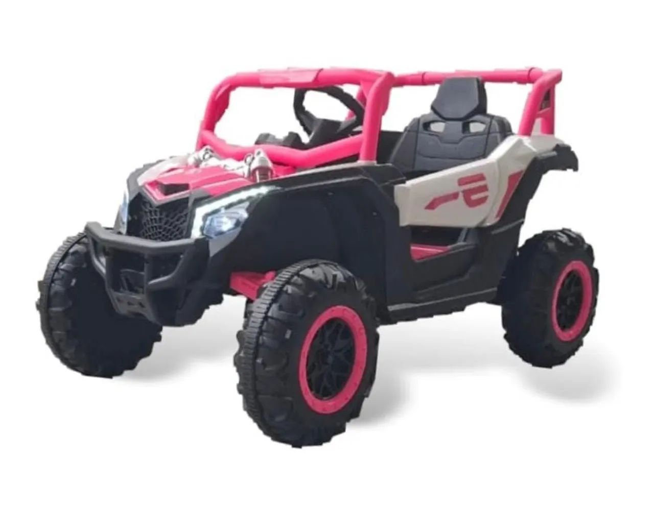 Carrinho elétrico infantil rosa - Foto 2