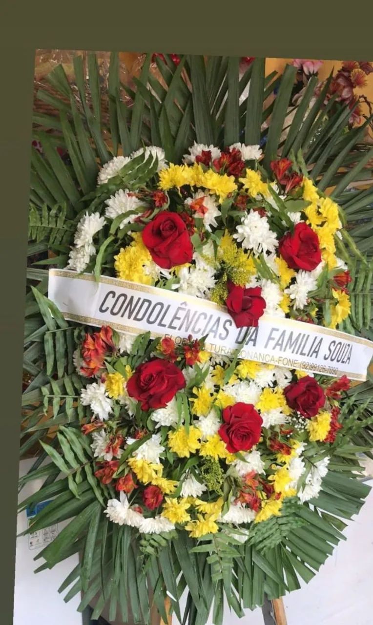 Coroa fúnebre * - Foto 2