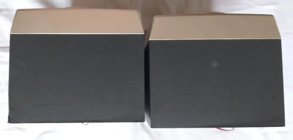 02 caixas de som Magnavox MAS 139, 2 x 10 watts rms, auto falante 6 polegadas  - Foto 5