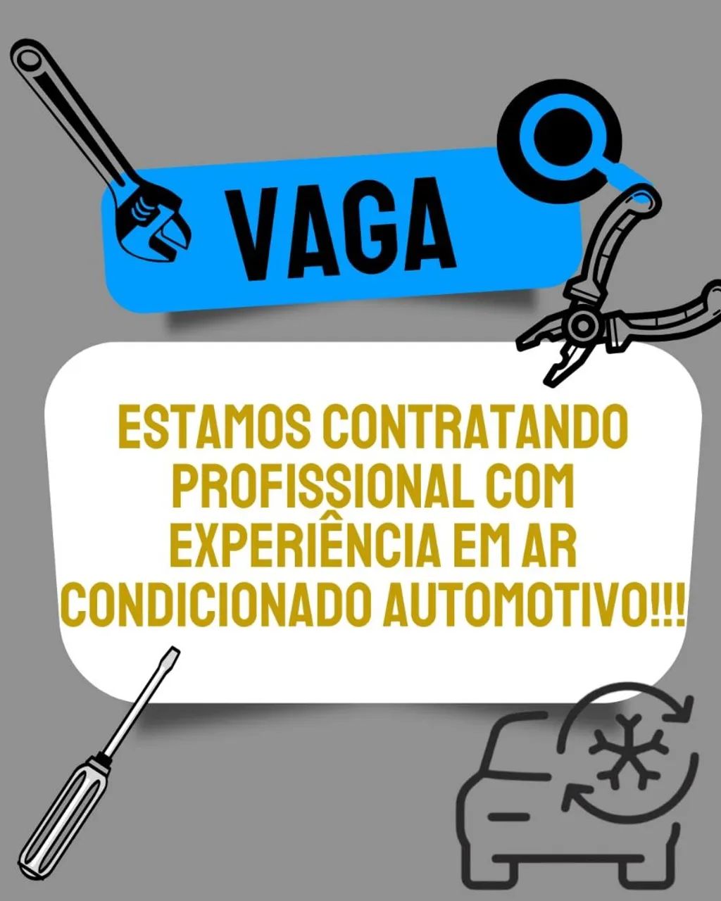 Oportunidade de emprego 