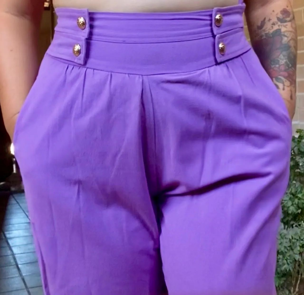 Conjunto M calça pantalona  - Foto 5