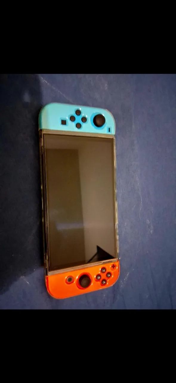 NINTENDO SWITCH OLED 256GB DESBLOQUEADO  - Foto 2