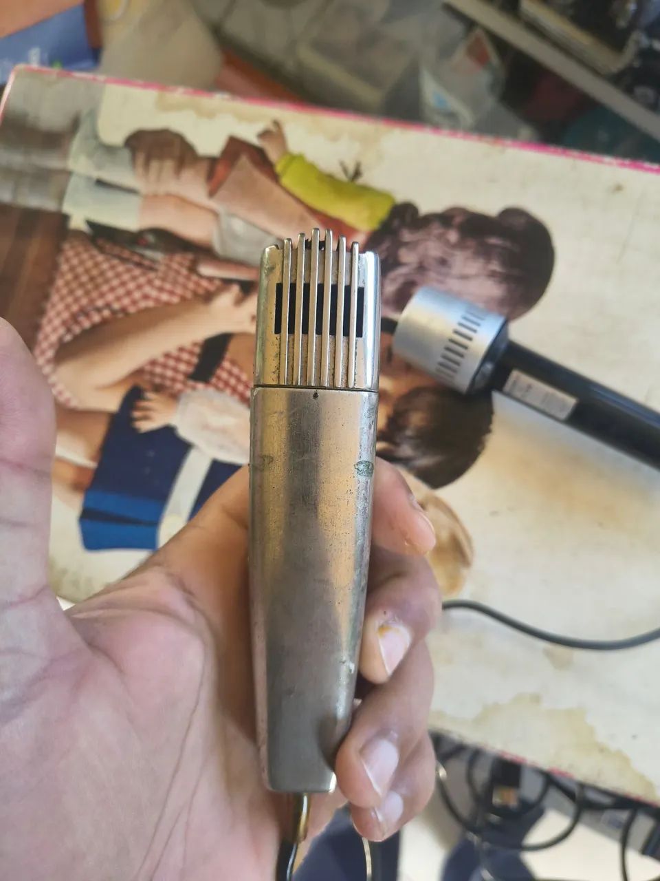 Dois microfones antigos  - Foto 2