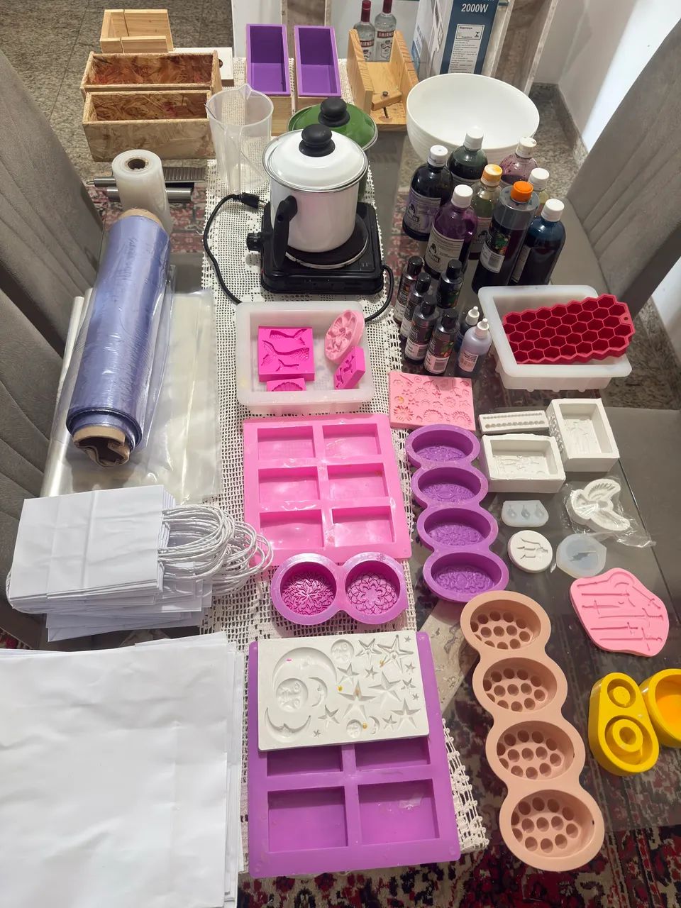 SABONETES Material equipamentos e acessórios para fabricar sabonetes artesanais  - Foto 4