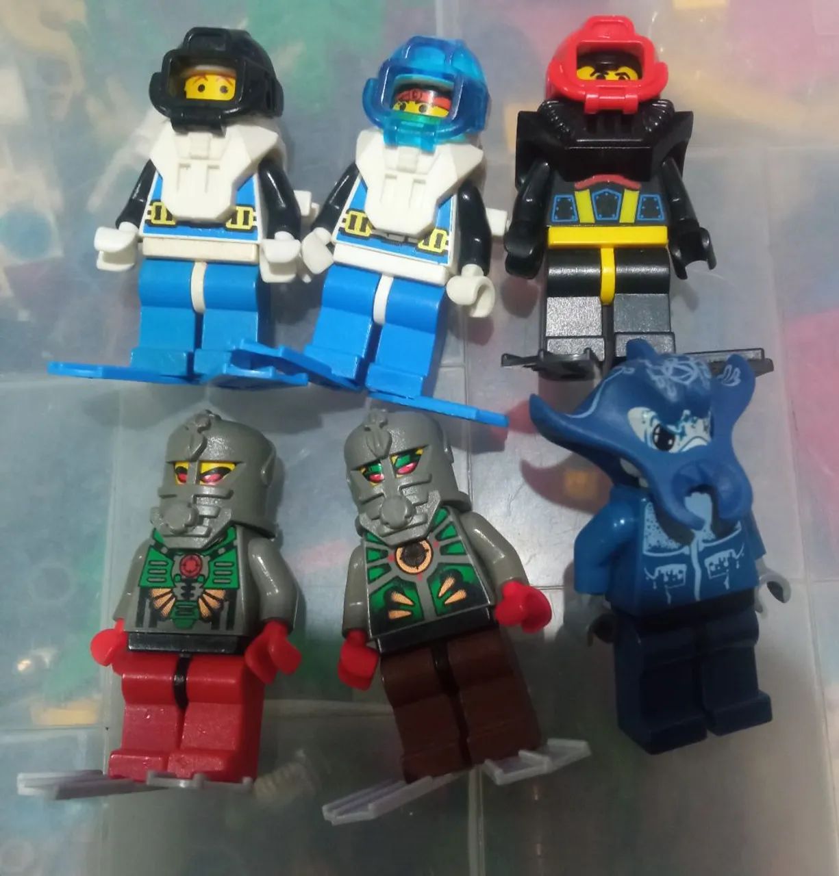 Bonecos Lego decada de 90