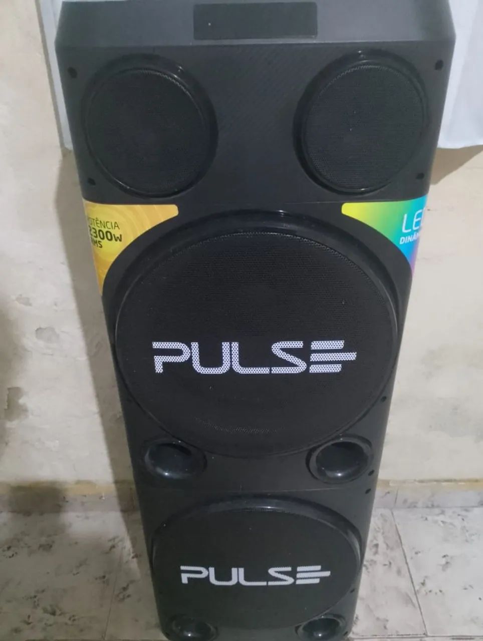 Caixa de som Pulse Torre Double SP508