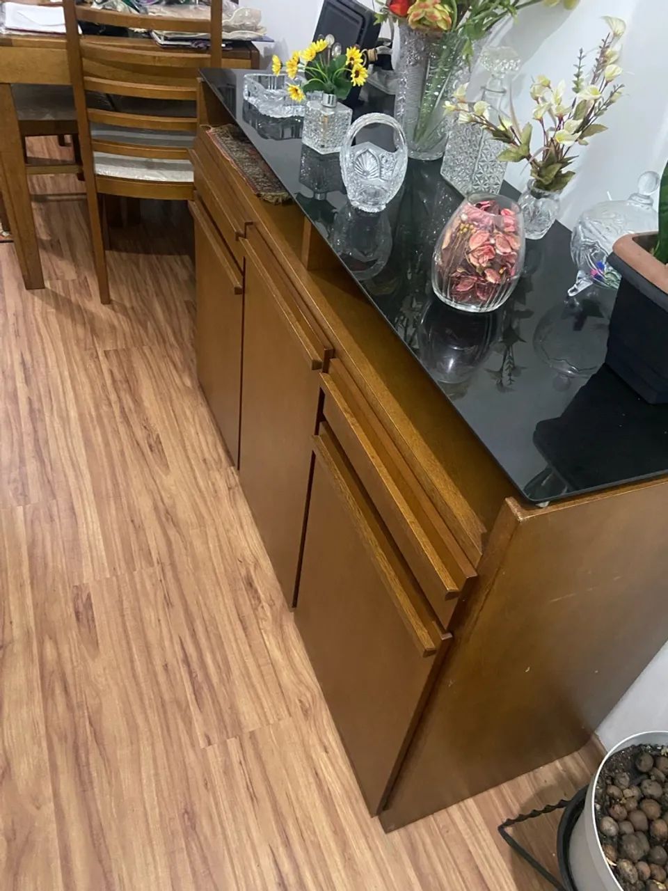 Jogo de sala mesa e Buffet  - Foto 5