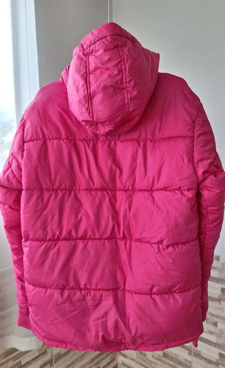 Jaqueta puffer rosa - Foto 4