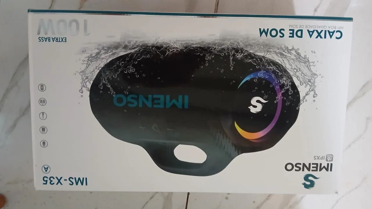Caixa de som imenso 