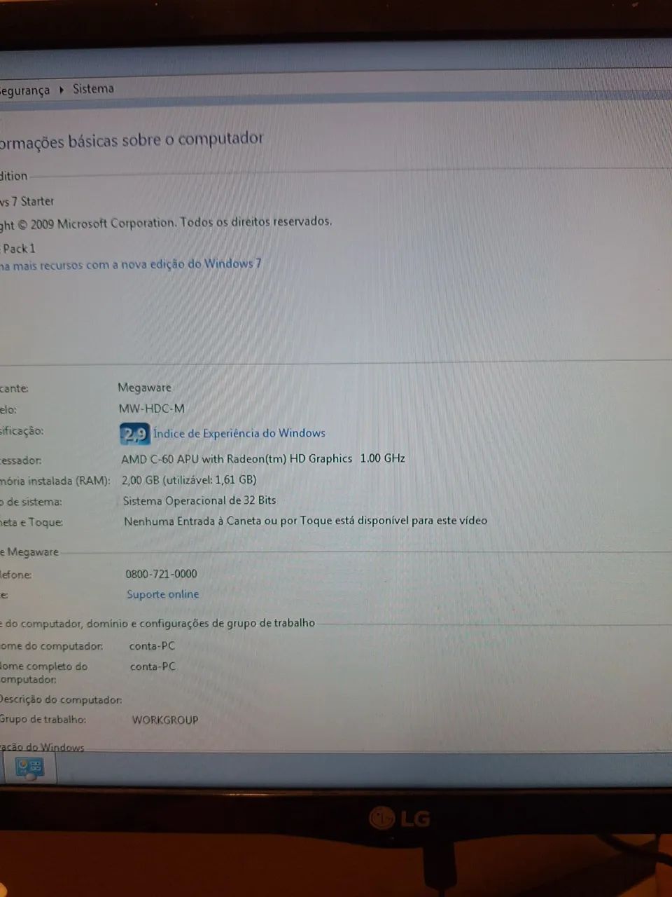 Computador amd c-60 2gb - Foto 3