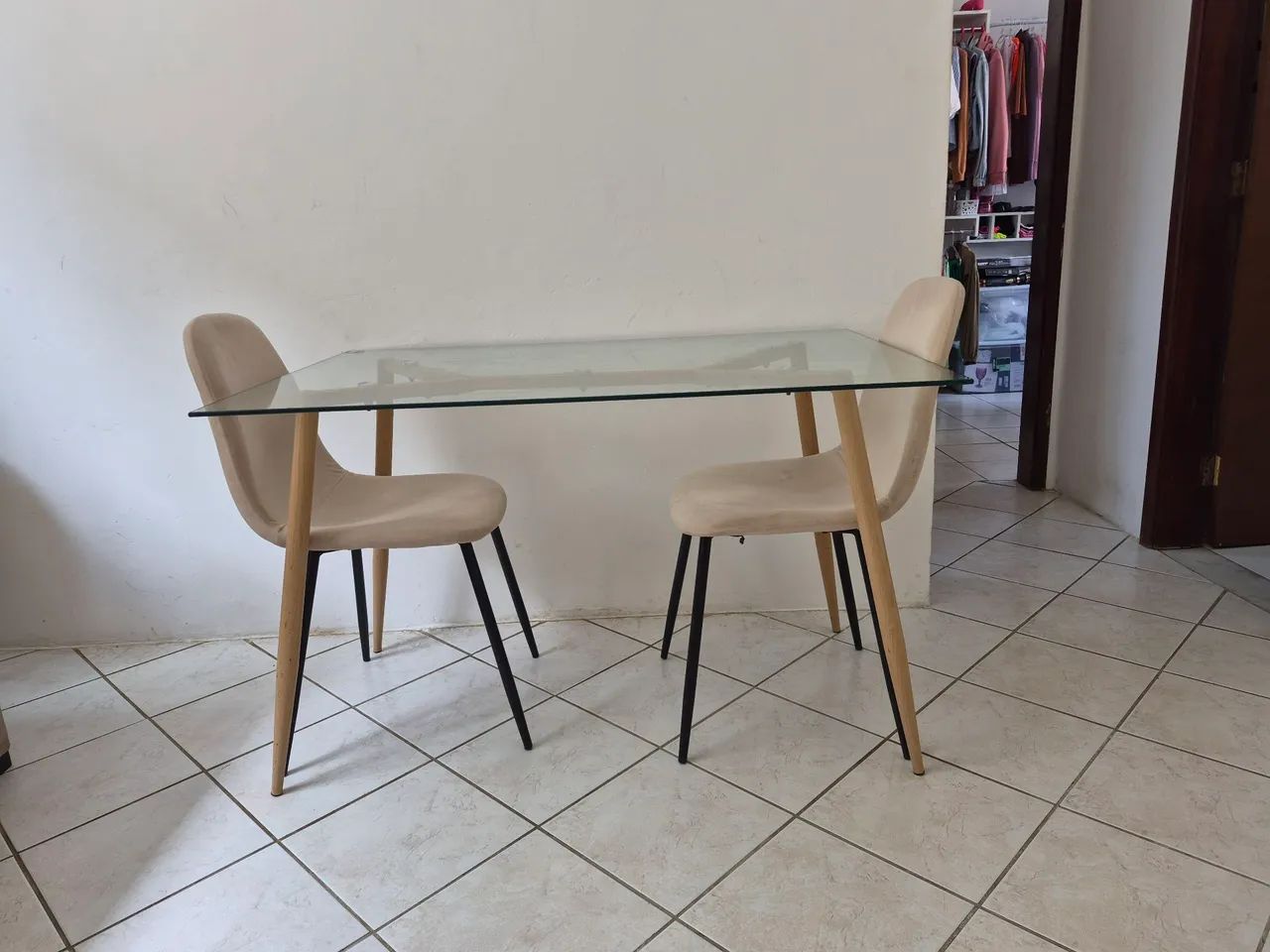 Mesa de Vidro. - Foto 3